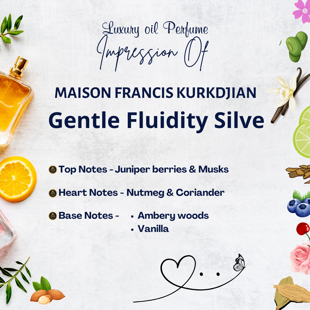 Gentle Glow - Inspired by Maison Francis Kurkdjian (Gentle Fluidity Silver)