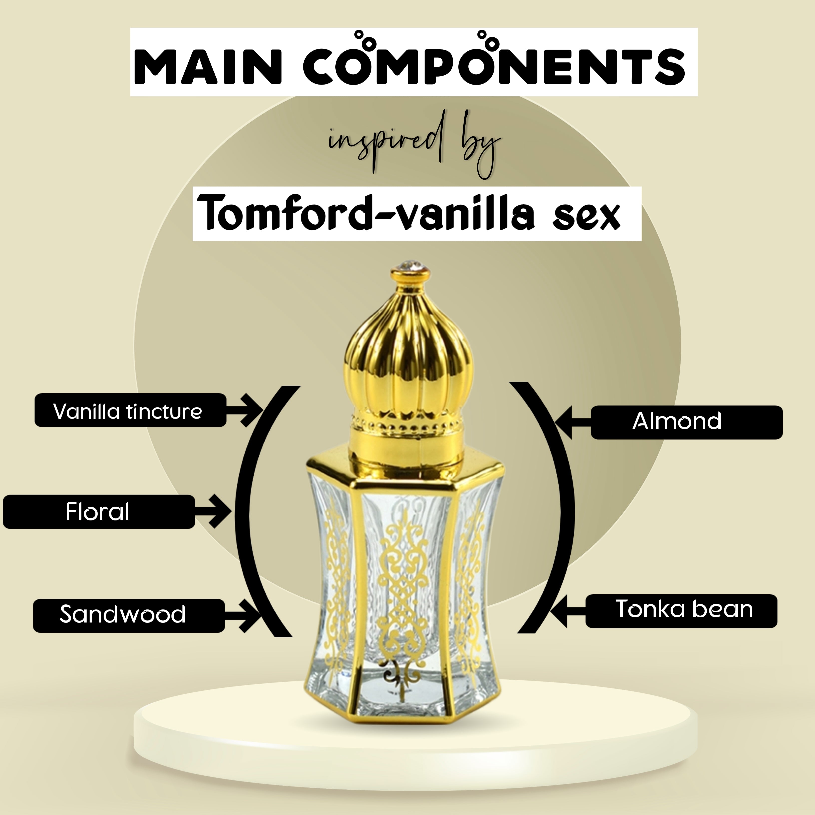 Warm Spicy Perfume | Spicy Vanilla Perfume | Amore Fragrance