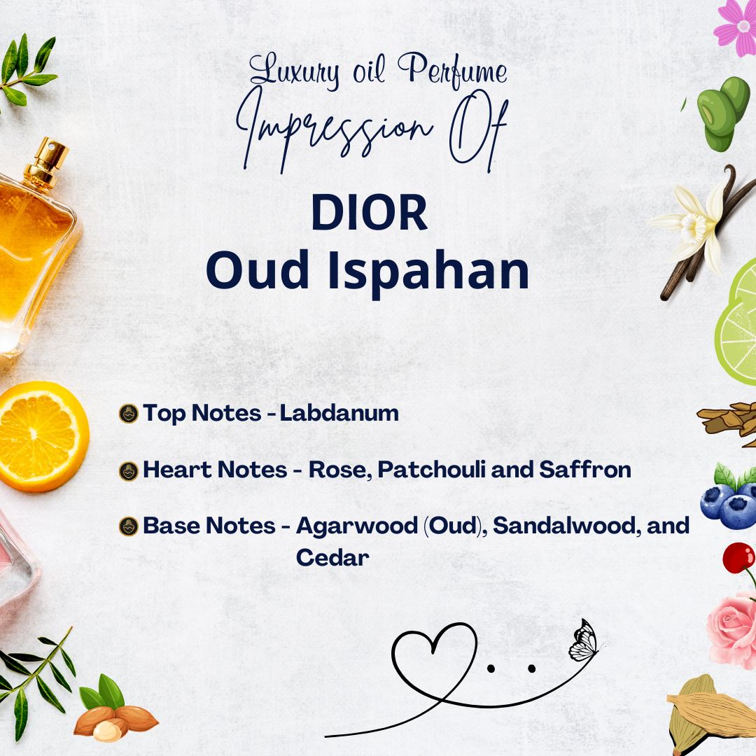 Love in OUD -  Inspired by DIOR Oud Ispahan