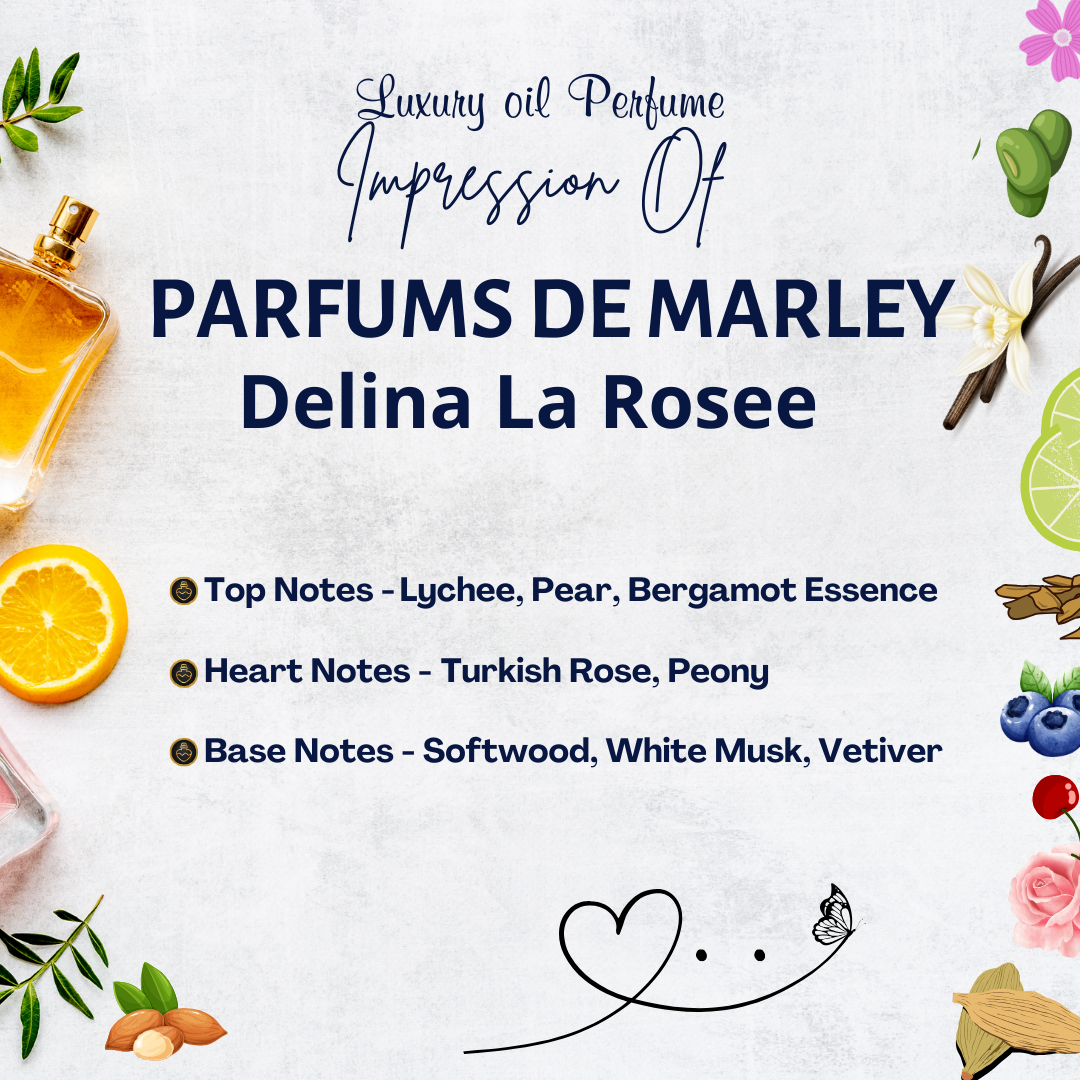 Midnight Rose - Inspired by Parfums De Marley (Delina LA Rosee)